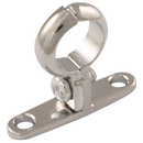 Metric Pipe Clips, C-Cure - Chrome Plated Brass, Screw to Wall
