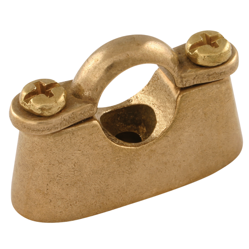 Metric Pipe Clips, C-Cure - Brass, Hospital