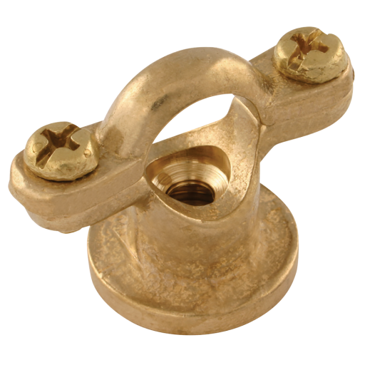 BSP Pipe Clips, C-Cure - Brass, Dual Purpose Munsen Rings