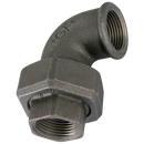 Equal 90° Union Elbows Taper Seat, Fig. 96, GF - Black