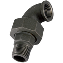 Equal 90° Union Elbows Taper Seat, Fig. 98, GF - Black