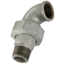 Equal 90° Union Elbows Taper Seat, Fig. 98, GF - Galvanised