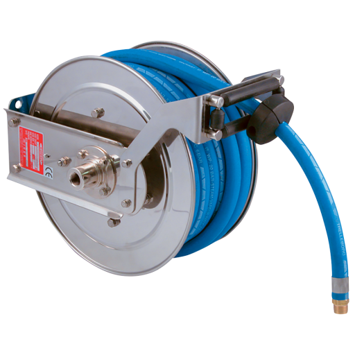 Compact Stainless Steel Hose Reels, Redashe - Hose Reel Only