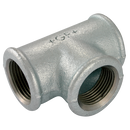 Unequal Tees, Reducing on Run/Branch, Fig. 130, GF - Galvanised