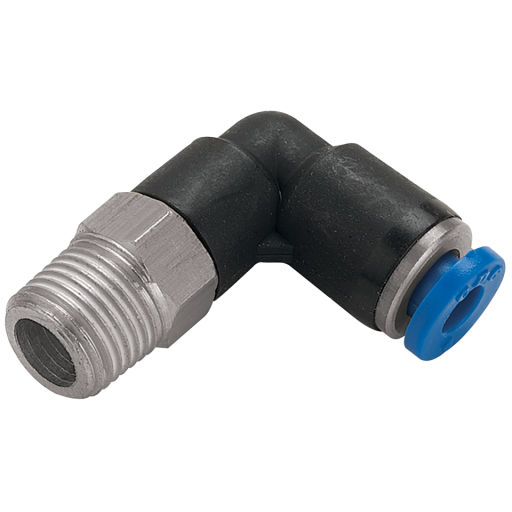 90° Male Stud Swivel Elbows, KELM - NPT Male x Tube