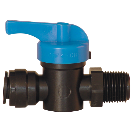 Plastic Push-in Valves, Air-Pro - BSPT Male x Tube