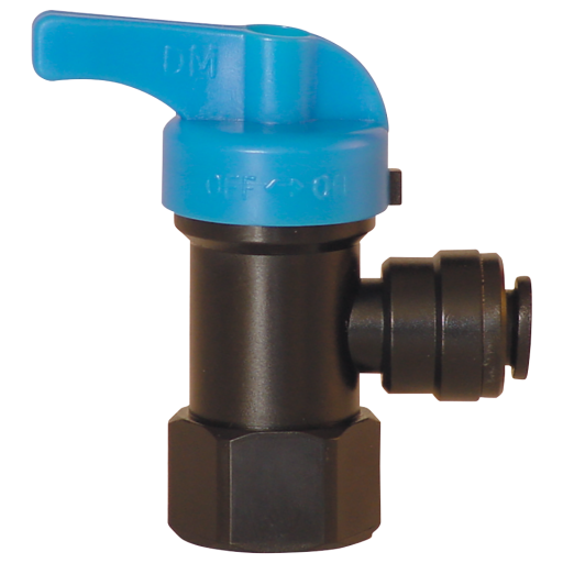 Plastic Push-in Valves, Air-Pro - BSPP Female 90°