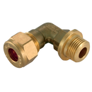 90° Male Stud Elbows, Wade - BSPP Male x Tube