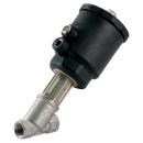 Stainless Steel Angle Seat Piston Valves, M&M - 63mm Actuator, 2 Way N/O, BSPP