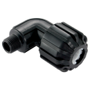 90° Male Stud Elbows, Air-Pro - BSPT Male x Tube