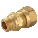 Male Studs, Wade - Metric Parallel Male x Tube