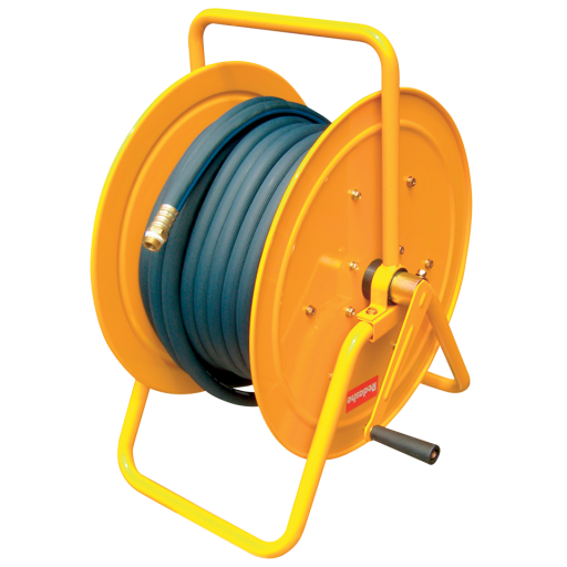 High Visibility Portable Hose Reels, Redashe - Manual Caddy Style, Hose Reel Only