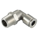90° Male Stud Swivel Elbows, KELM - BSPT & Metric Male x Tube