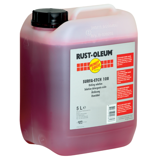 Floor Coating, Rust-oleum - EpoxyShield Etching Solution, 5 Litre Tub