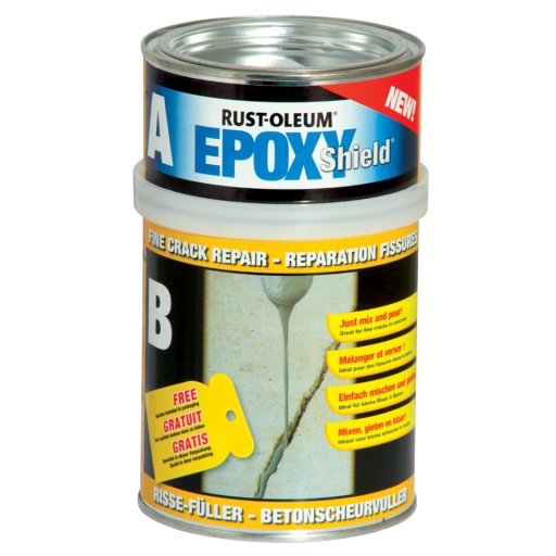 Floor Coating, Rust-oleum - EpoxyShield Fine Crack Repair Mortar, 500ml Tub