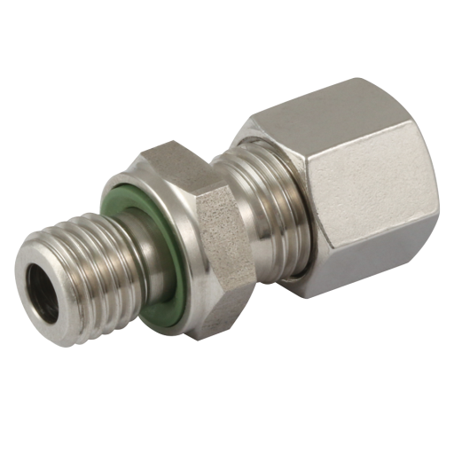 Male Stud Couplings, PH Industrie - BSPP Male x Tube, Light Duty (Captive seal)