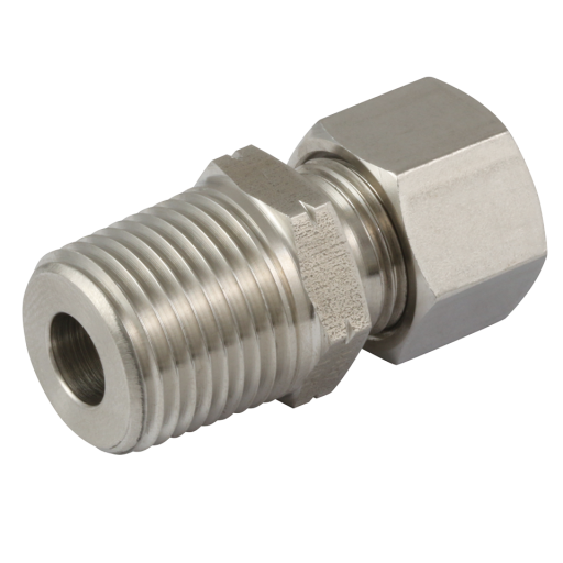 Male Stud Couplings, PH Industrie - NPT Male x Tube, Light Duty