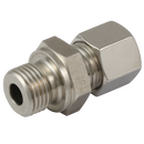 Male Stud Couplings, PH Industrie - Metric Male Form B x Tube, Heavy Duty