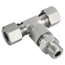 Adjustable Tees, PH Industrie - Metric Male x Tube Adjustable on the Branch, Light Duty