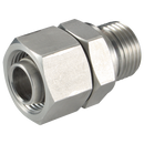 Adjustable Male Stud Couplings, PH Industrie - BSPP Male x Tube, Light Duty (Captive Seal)