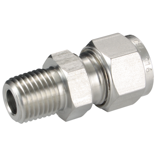 Male Stud Couplings, Panam - NPT Male x Tube