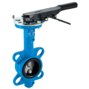 Cast Iron Body, Ductile Iron ENP Disc, EPDM Liner, HUK - Lever Operated