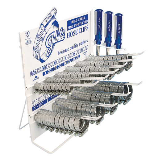 Clip Dispensers, Jubilee - Mild Steel, Zinc Protected