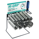 Clip Dispensers, JCS - Hi-Grip, Stainless Steel, 100 Clip Dispenser