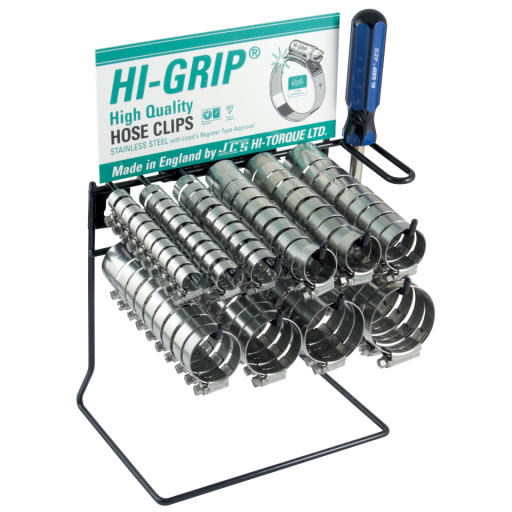 Clip Dispensers, JCS - Hi-Grip, Stainless Steel, 100 Clip Dispenser