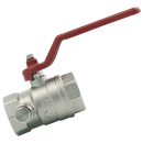 Full Flow Ball Valves, Brass, ITAP - Type 115, Female x Female with Drain Valve, BSPP