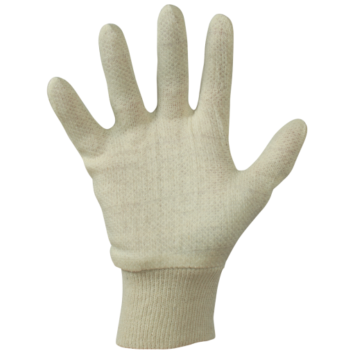 Gloves - Jersey Cotton Knitwrist Gloves