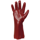 Gauntlets - 35mm PVC Red Gauntlets