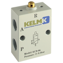 In-line Mechanical 3/2 Way Valves, KELM - Plunger