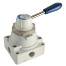 4/3 Way Manual, KELM - Lever/Lever/Lever (Fully Sealed Mid Position)