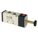 5/2 Way Solenoid, KELM - Solenoid/Spring