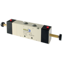 5/3 Way Solenoid, KELM - Solenoid/Solenoid (Centre Open Pressurised)