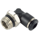 90° Male Stud Swivel Elbows, Aignep - BSPT Male x Tube