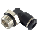 90° Male Stud Swivel Elbows, Aignep - BSPP & Metric Male x Tube