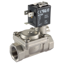 Stainless Steel 2/2 N/O, Pilot Operated Solenoid Valves, Sirai - BSPP