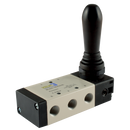 5/3 Way Manual, KELM - Manual Lever/Lever/Lever (Fully Sealed Mid Position)