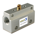 K3M Surface Mount Mechanical 3/2 Way Valves, KELM - Plunger