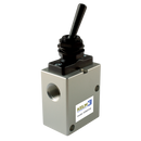 K3M Panel Mount Manual 3/2 Way Valves, KELM - Lever/Lever