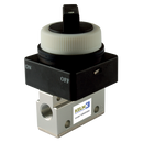 K3M Panel Mount Manual 3/2 Way Valves, KELM - 2 Position Selector Switch