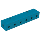 Single Sided, KELM - 3/8" BSPP Inlets x 1/4" BSPP Outlets