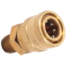 Couplings to suit A Series Nozzles, Hiprho - Male Quick Release Coupling