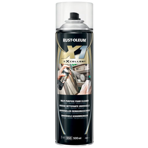 X1 Multi Purpose Foam Cleaner, Rust-oleum - 500ml