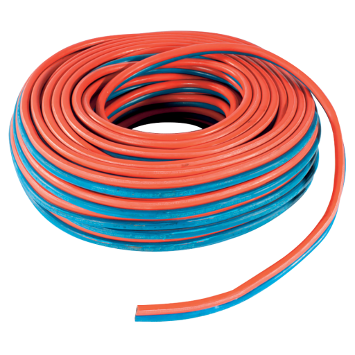 Blue Oxygen/Red Acetylene Twin Hose, Jaymac - 50 Metre Coils