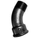 Equal 45° Bends, Fig. 40, EE - Black