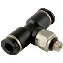 Male Stud Branch Swivel Tees, KELM - UNF Male Branch x Tube