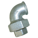 Union 90° Elbows Taper Seat, Fig. 96, EE - Galvanised